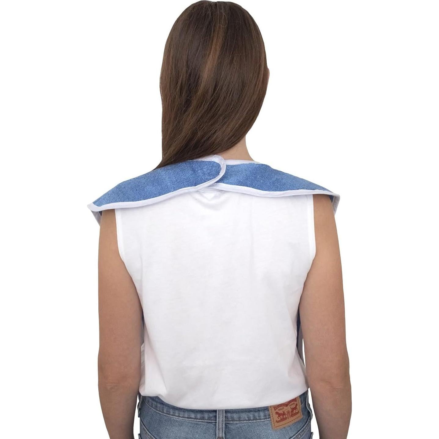 Babero Adulto Elaine Karen 1 Pack Algodón Lavable 76x46cm