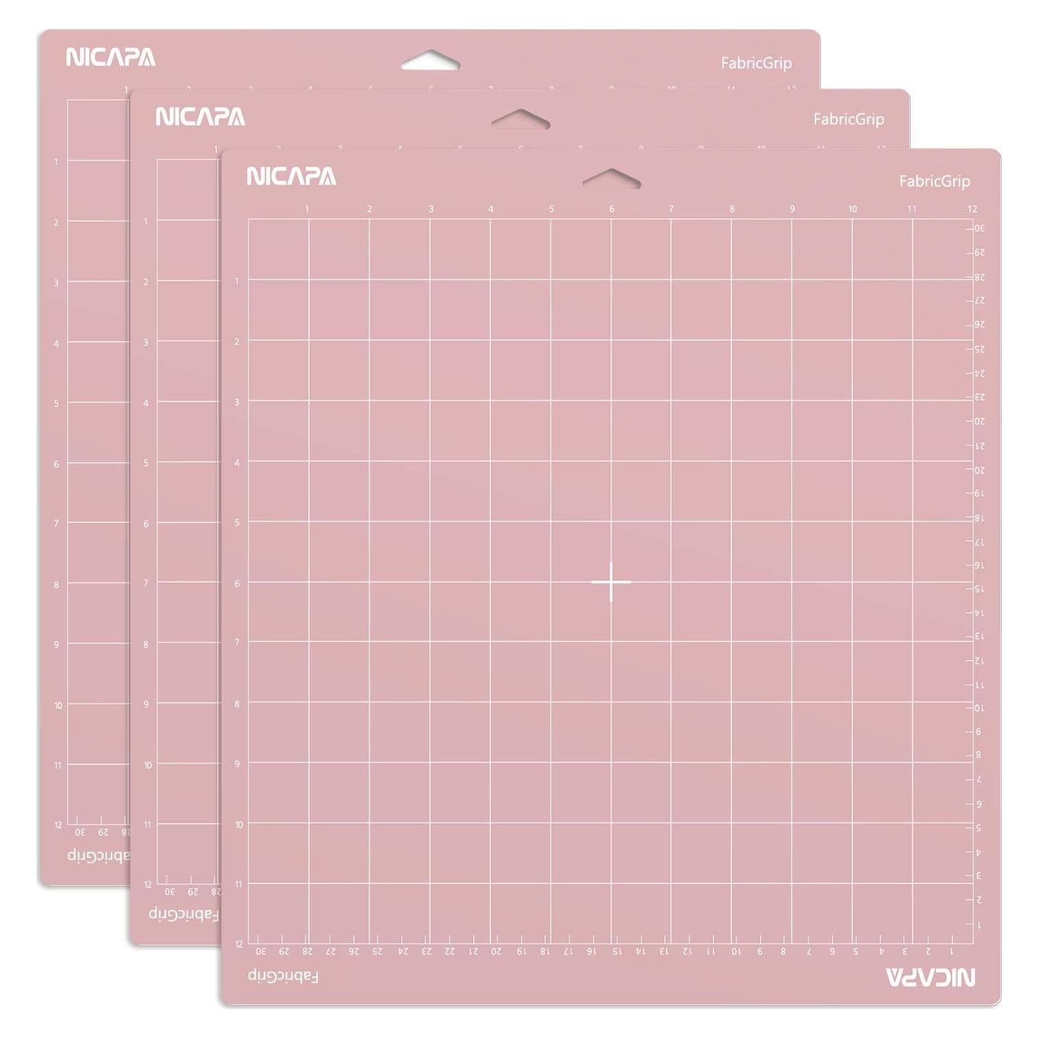 Alfombrilla de Corte Nicapa Rosa 30.48x30.48 cm 3 Paquetes