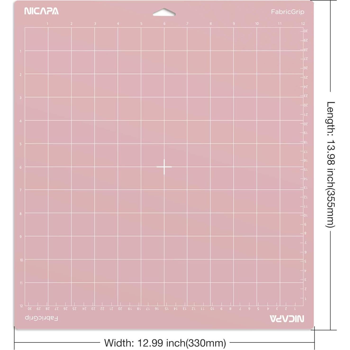 Alfombrilla de Corte Nicapa Rosa 30.48x30.48 cm 3 Paquetes