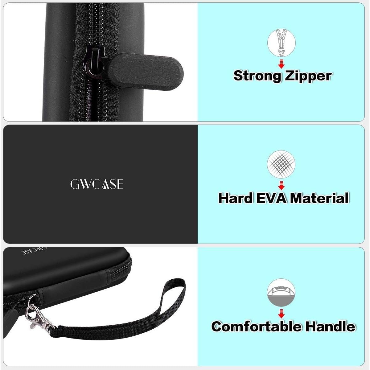 Funda de Transporte para SSD Samsung T7 y T7 Touch - Negro