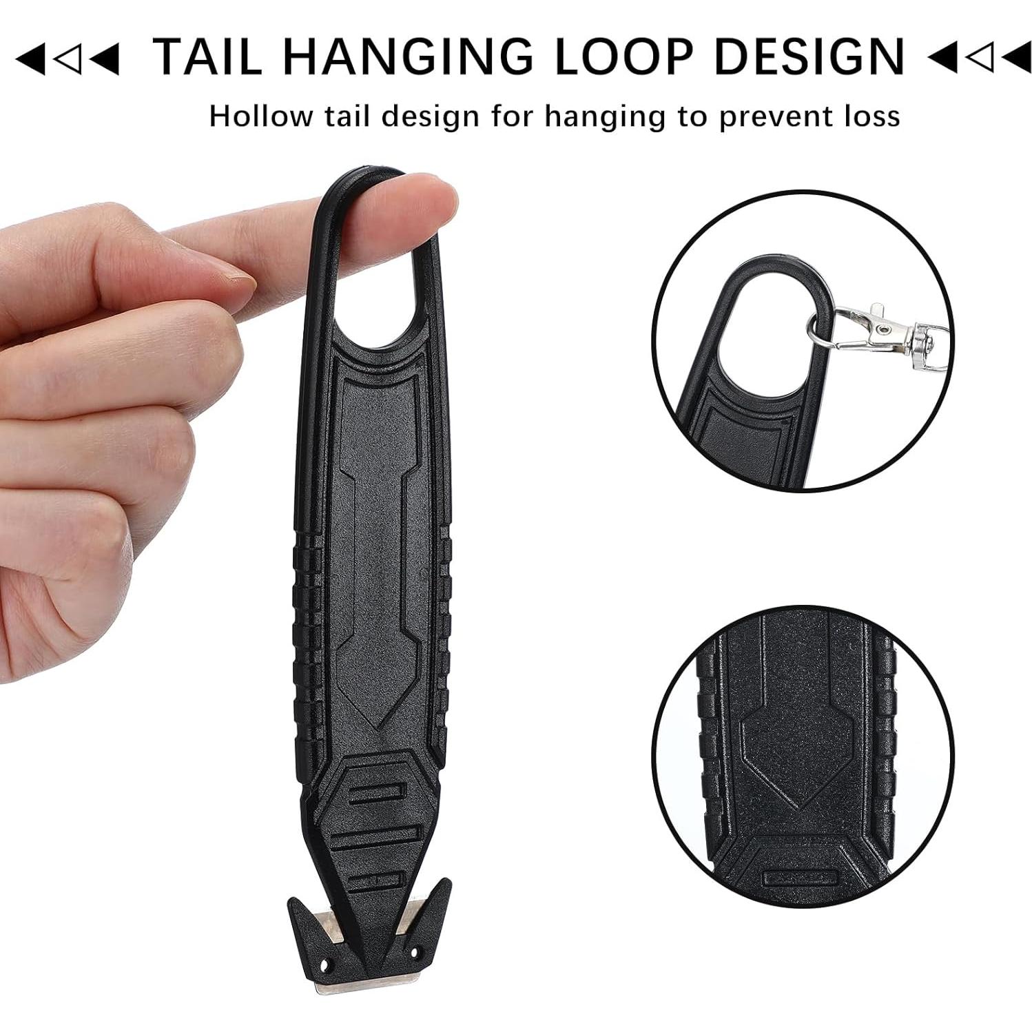 Cortador de Caja de Seguridad Therwen 10 Pcs Acero Inoxidable