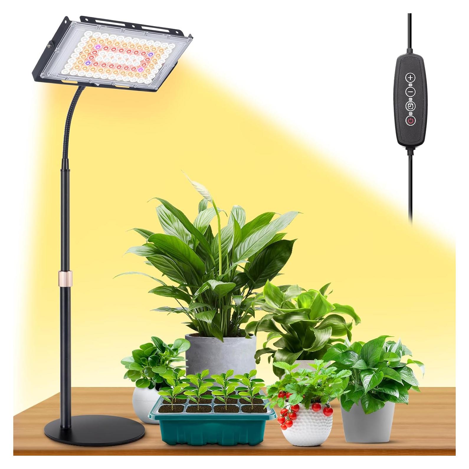 Luz de Crecimiento LBW 40W con 96 LEDs Espectro Completo