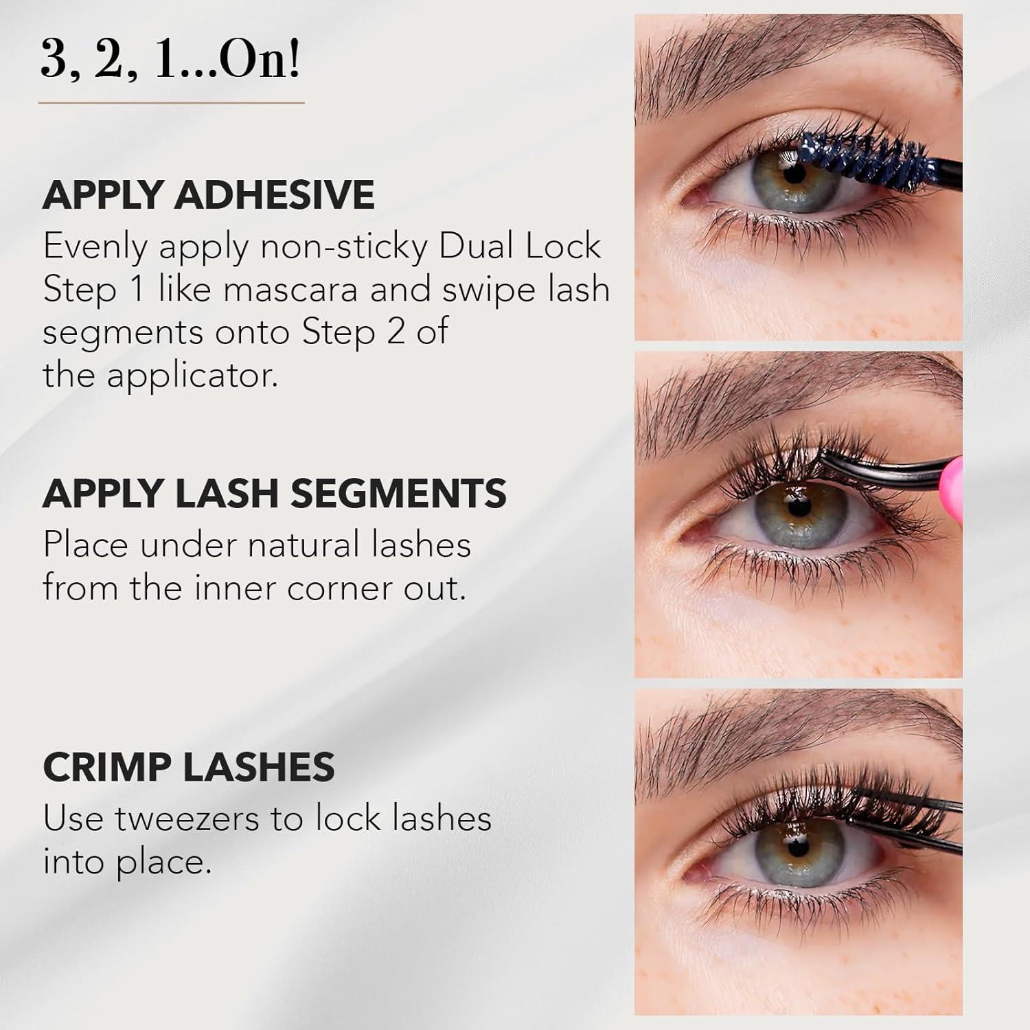 Kit de Pestañas Postizas Pro Lash SoftWear Ojo de Gato No. 08