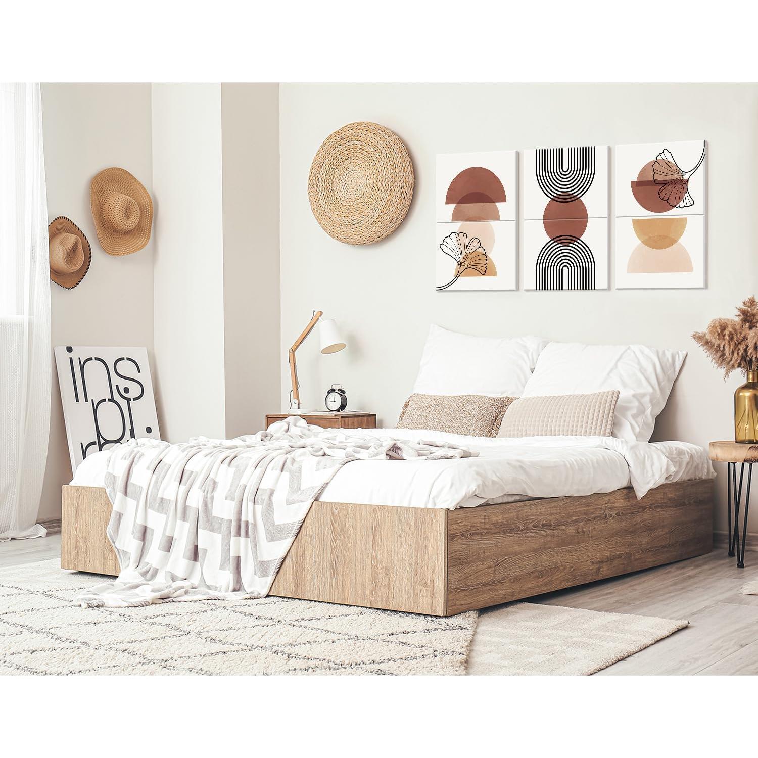 Paneles Acústicos Artísticos Autoadhesivos 120x58 cm Geométricos