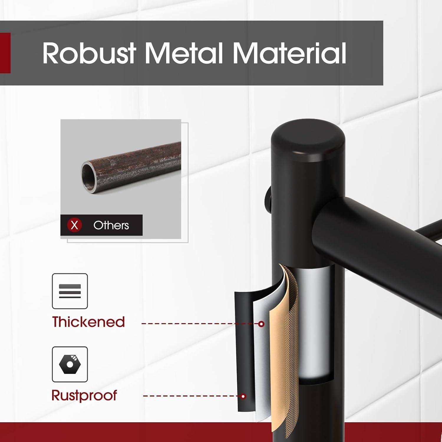 Estantes de Almacenamiento Sakugi 2 Piezas 5 Niveles 85.1x32cm