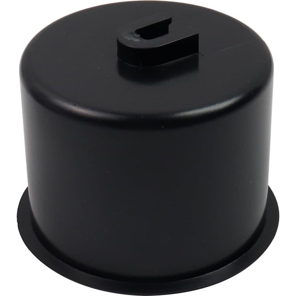 Soporte para Vaso Dnyta 4 Piezas Negro 9.65x9.65x7.62 cm