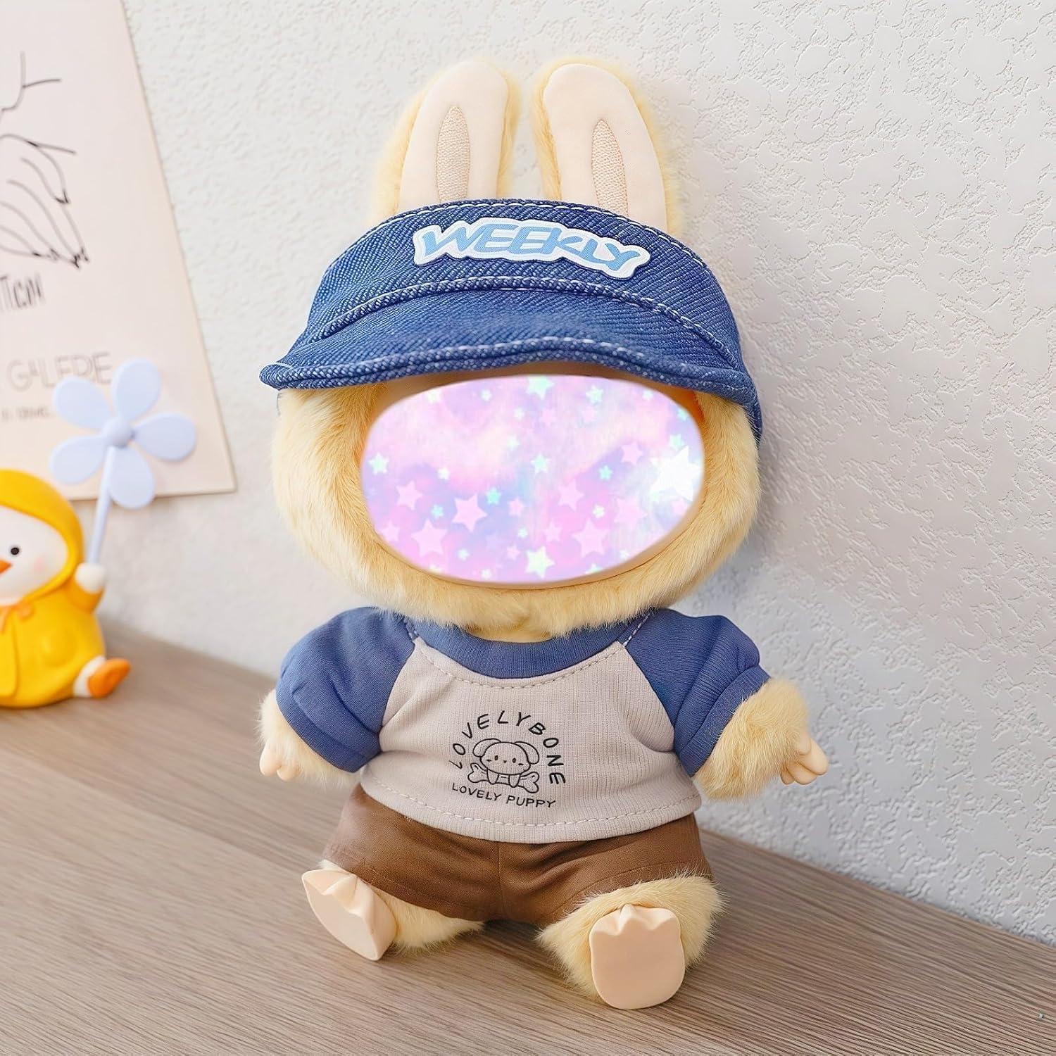 Conjunto de Ropa Casual para Muñecas 17cm Xinbalove 3 Piezas