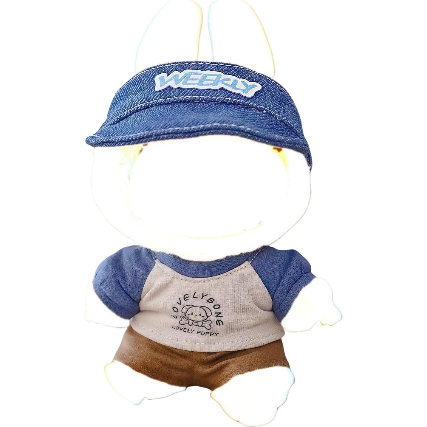 Conjunto de Ropa Casual para Muñecas 17cm Xinbalove 3 Piezas