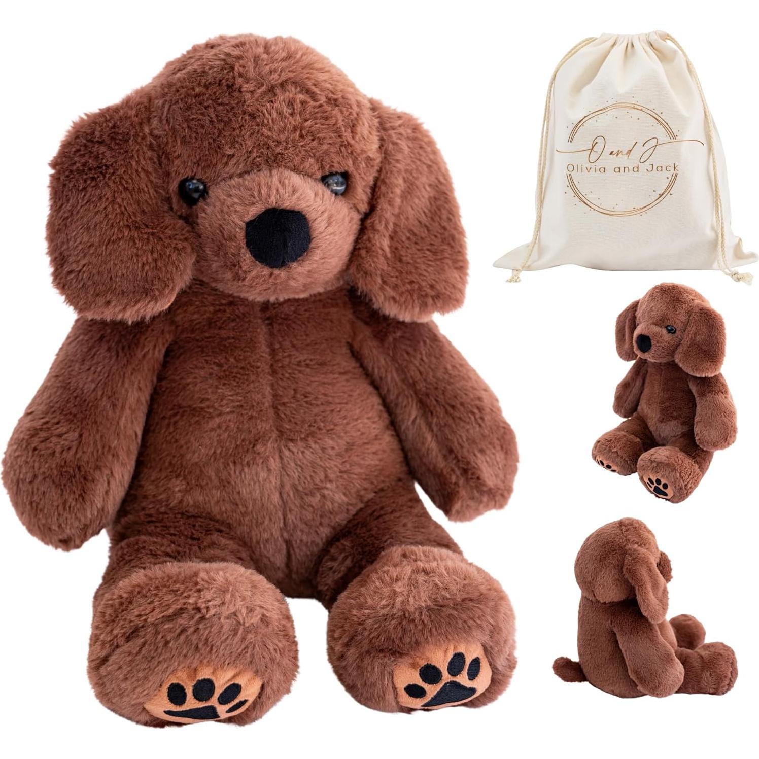 Peluches pesados para perros Olivia y Jack 43 cm 1.36 kg