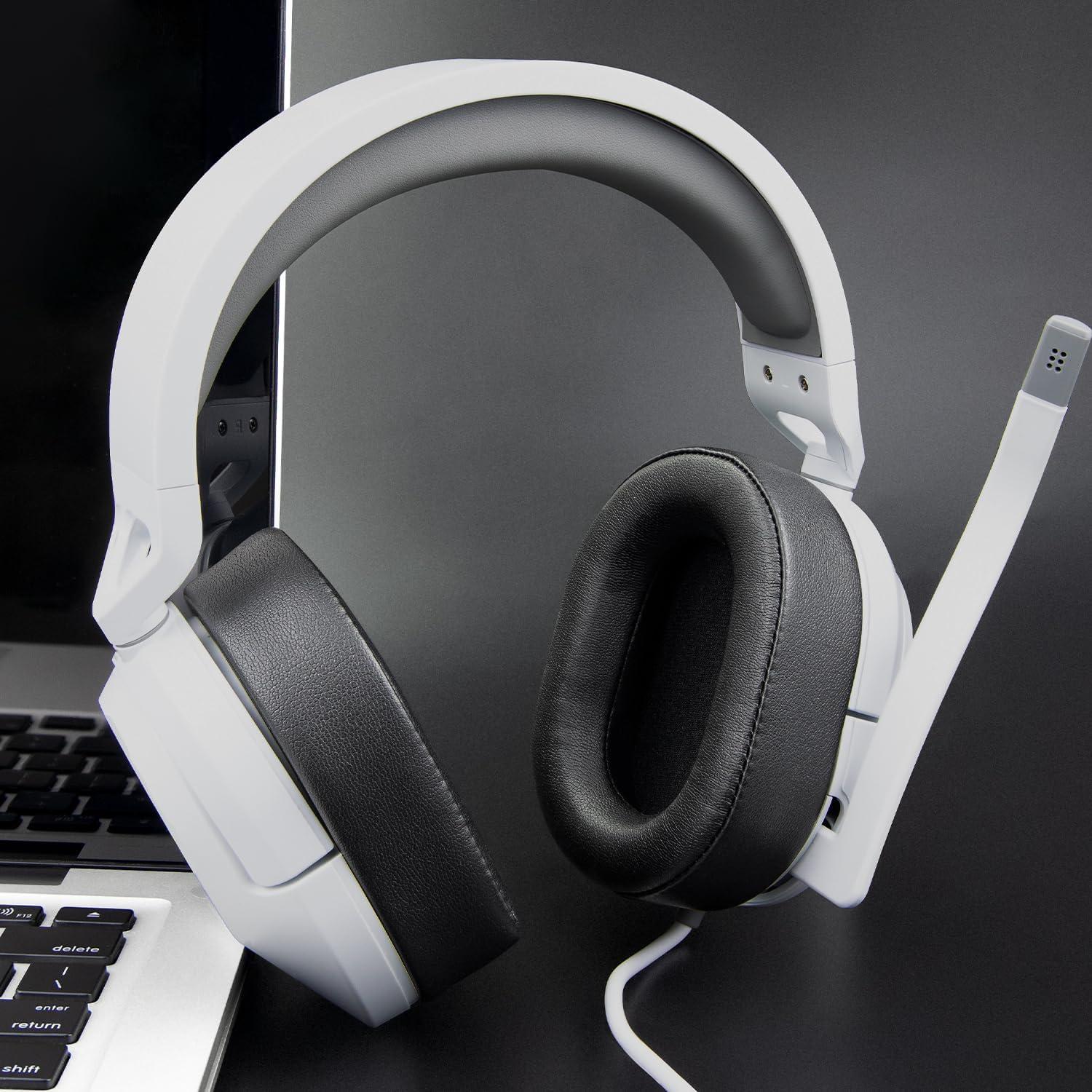 Almohadillas de Reemplazo SOULWIT para Corsair HS65/HS55 - Negro