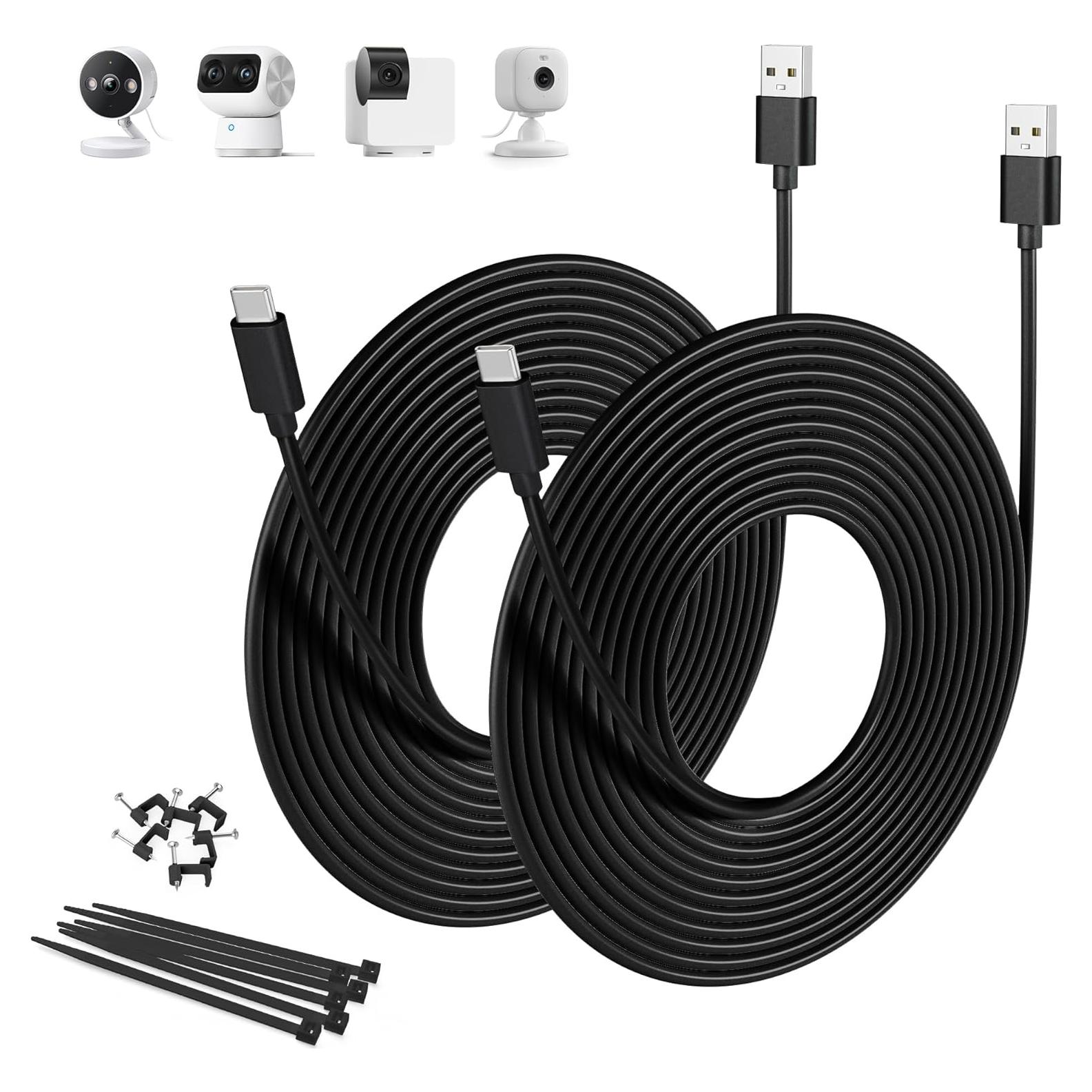 Cable de Carga USB A a C Basesailor 3m 2Pack para Juegos y Cámaras