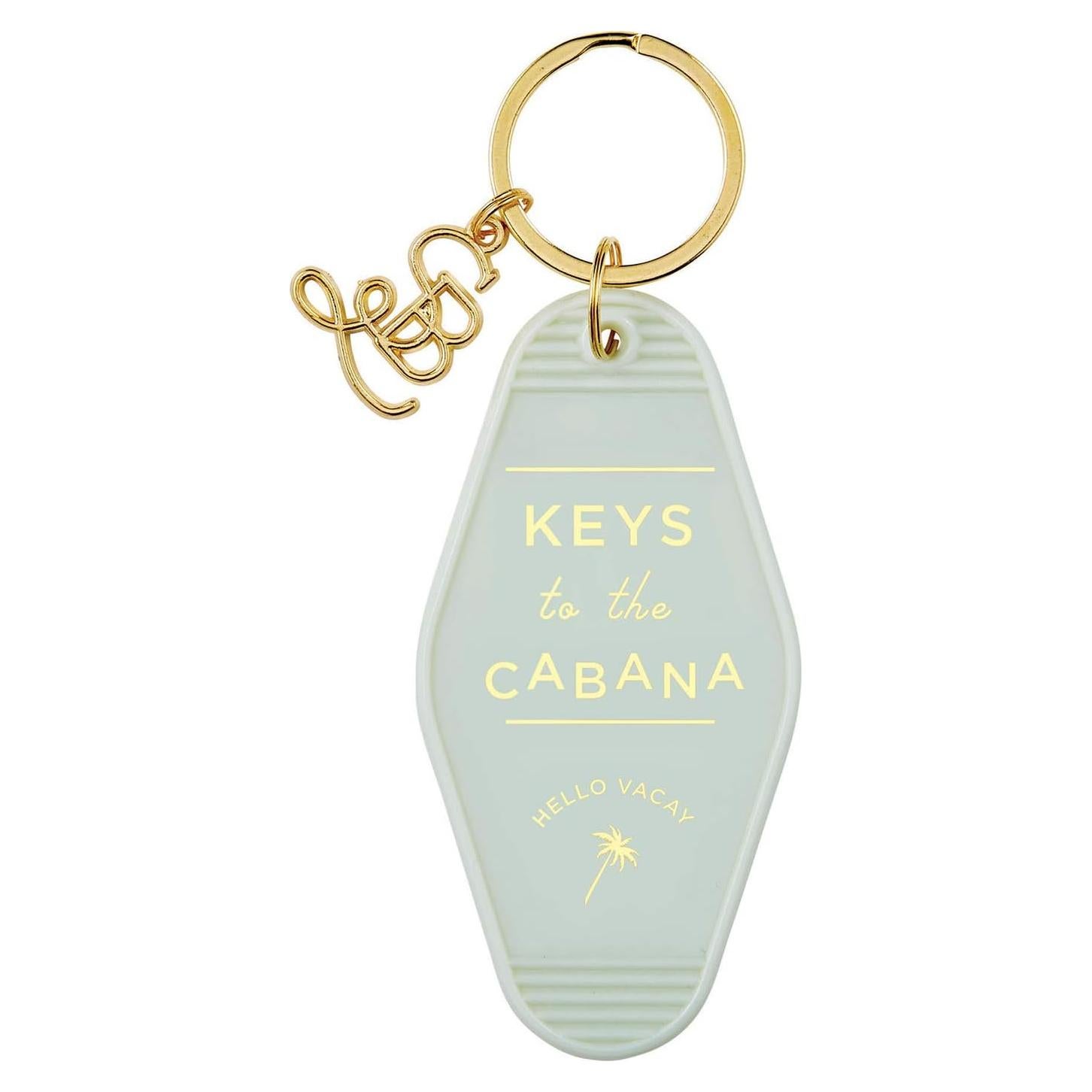 Anillo de Llave Vintage Santa Barbara 8.9 cm Gris Claro