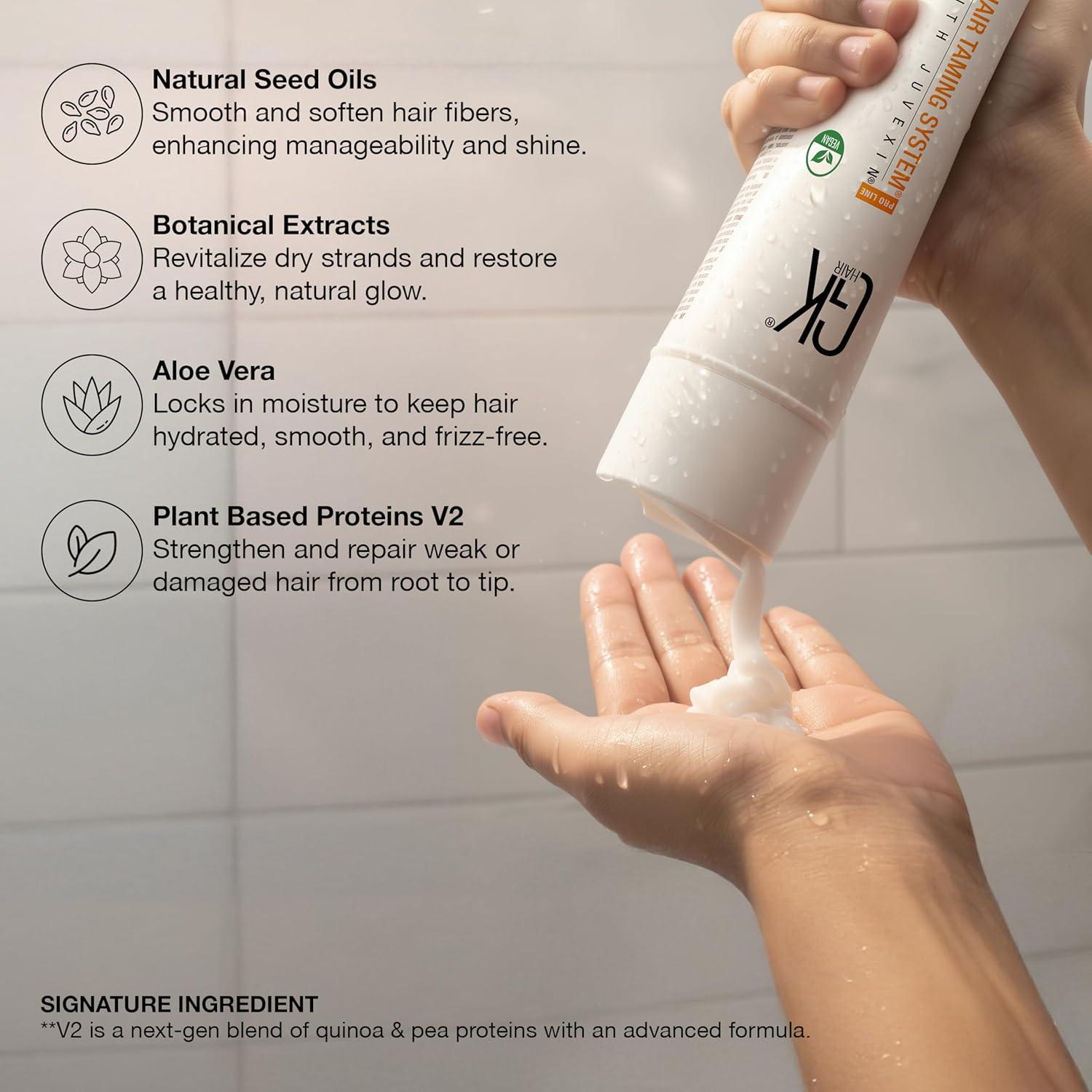 Conjunto Champú y Acondicionador GK Hair 299 ml - Hidratante y Sin Sulfatos