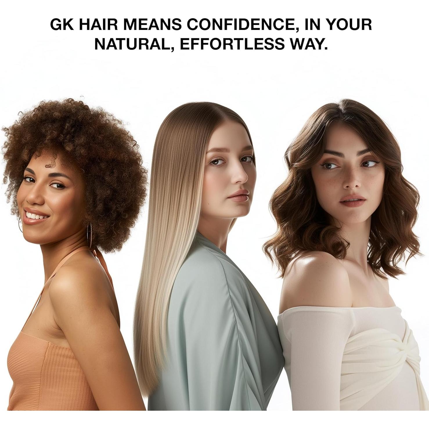 Conjunto Champú y Acondicionador GK Hair 299 ml - Hidratante y Sin Sulfatos