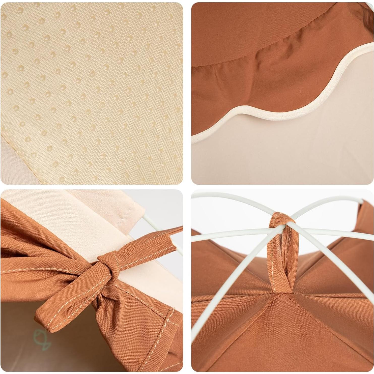 Tienda para Gatos Gigreinc Beige Mediana con Cojín