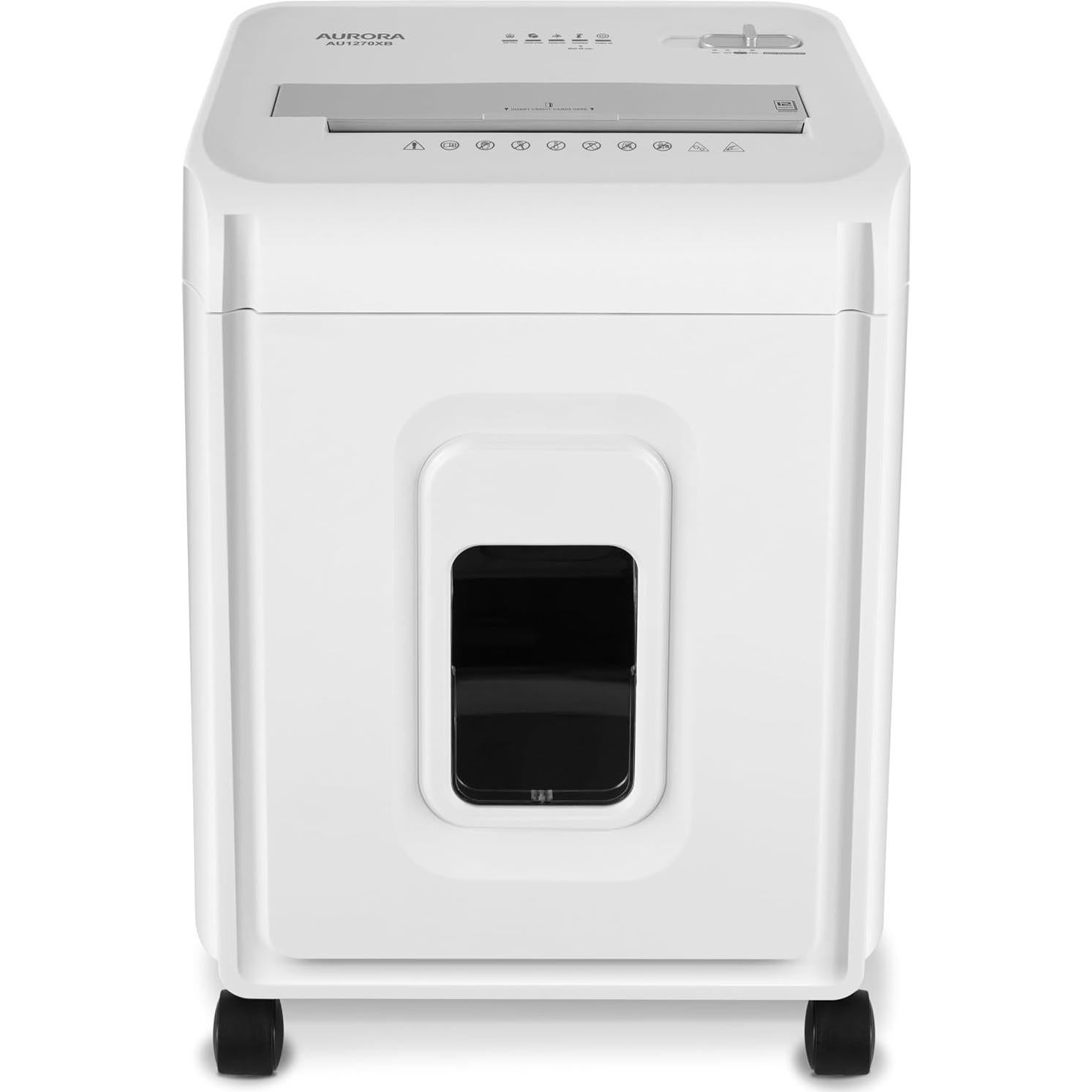 Destructora de Papel Aurora AU1270XB 12 Hojas P-4 Corte Cruzado