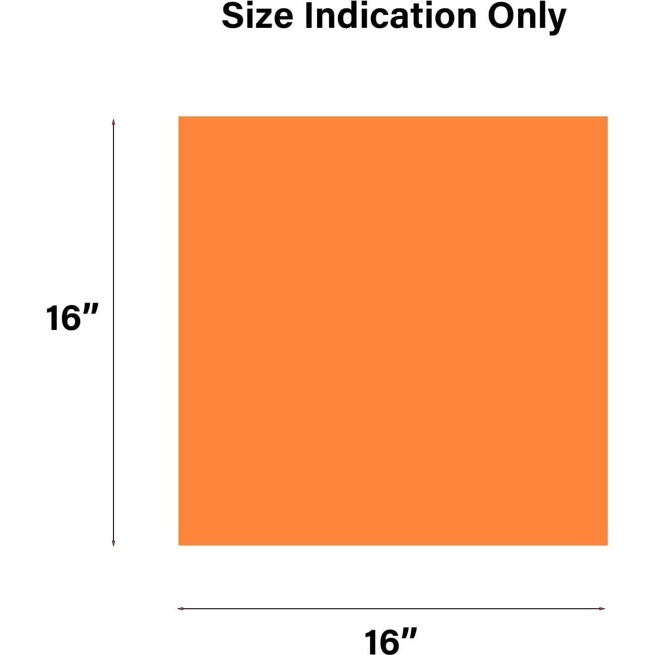 Toallas de Microfibra para Senderismo Genérica 40.6x40.6cm Naranja