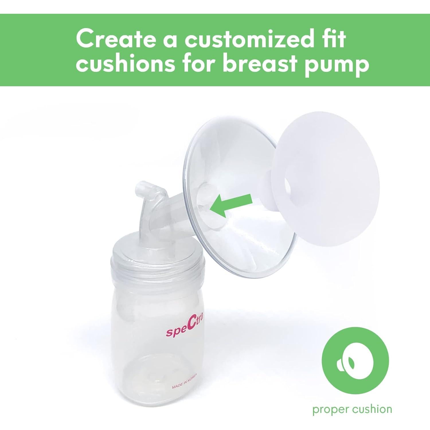 Cojín para Extractor de Leche Mompmuir S - 2 Pcs, Flange 21-23mm