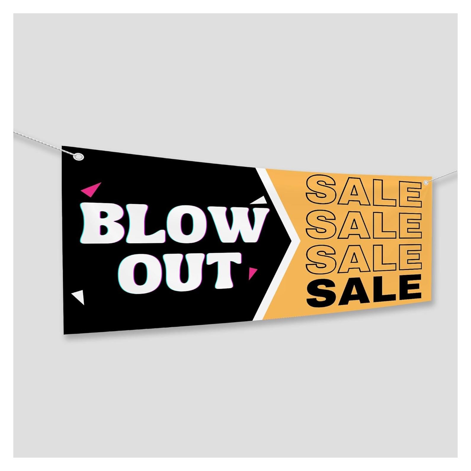 Banner de Poliéster 4x2 Pies BCB Print para Exterior HD