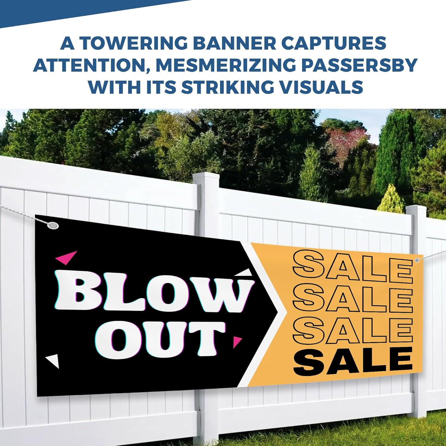 Banner de Poliéster 4x2 Pies BCB Print para Exterior HD