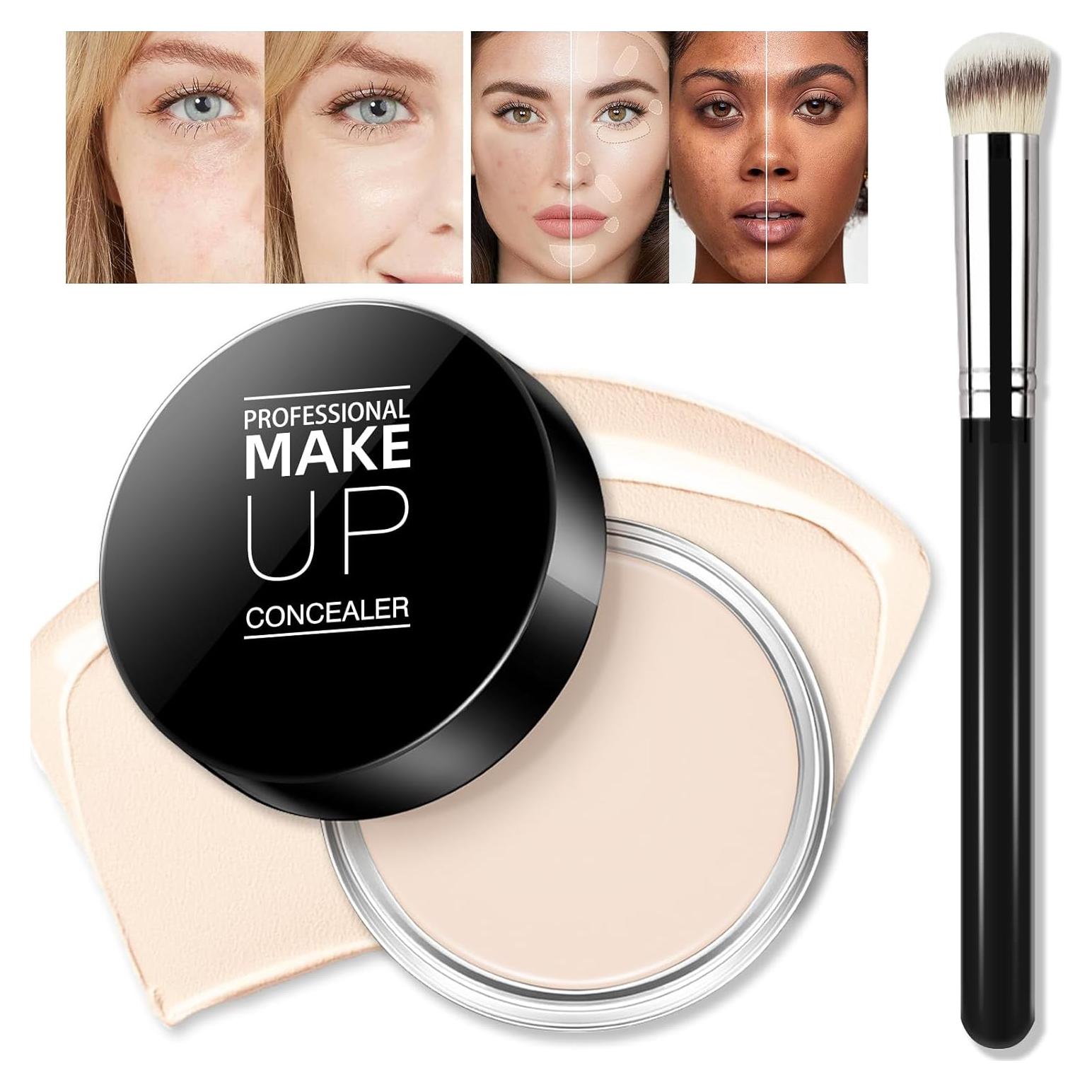 Corrector de Crema LOKFAR 6g #01 Blanco Marfil Impermeable