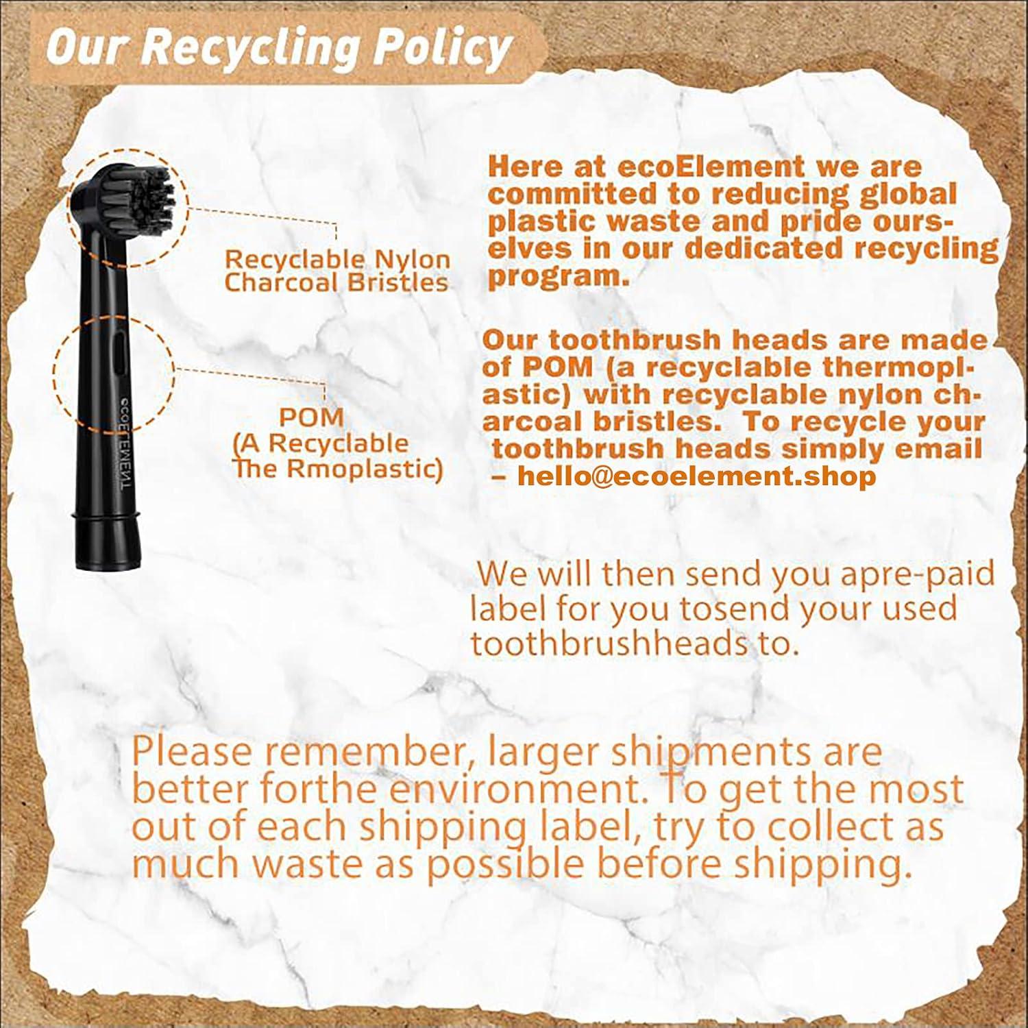 Cabezas de Cepillo de Dientes Oral B EcoELEMENT 4 Pack Suaves