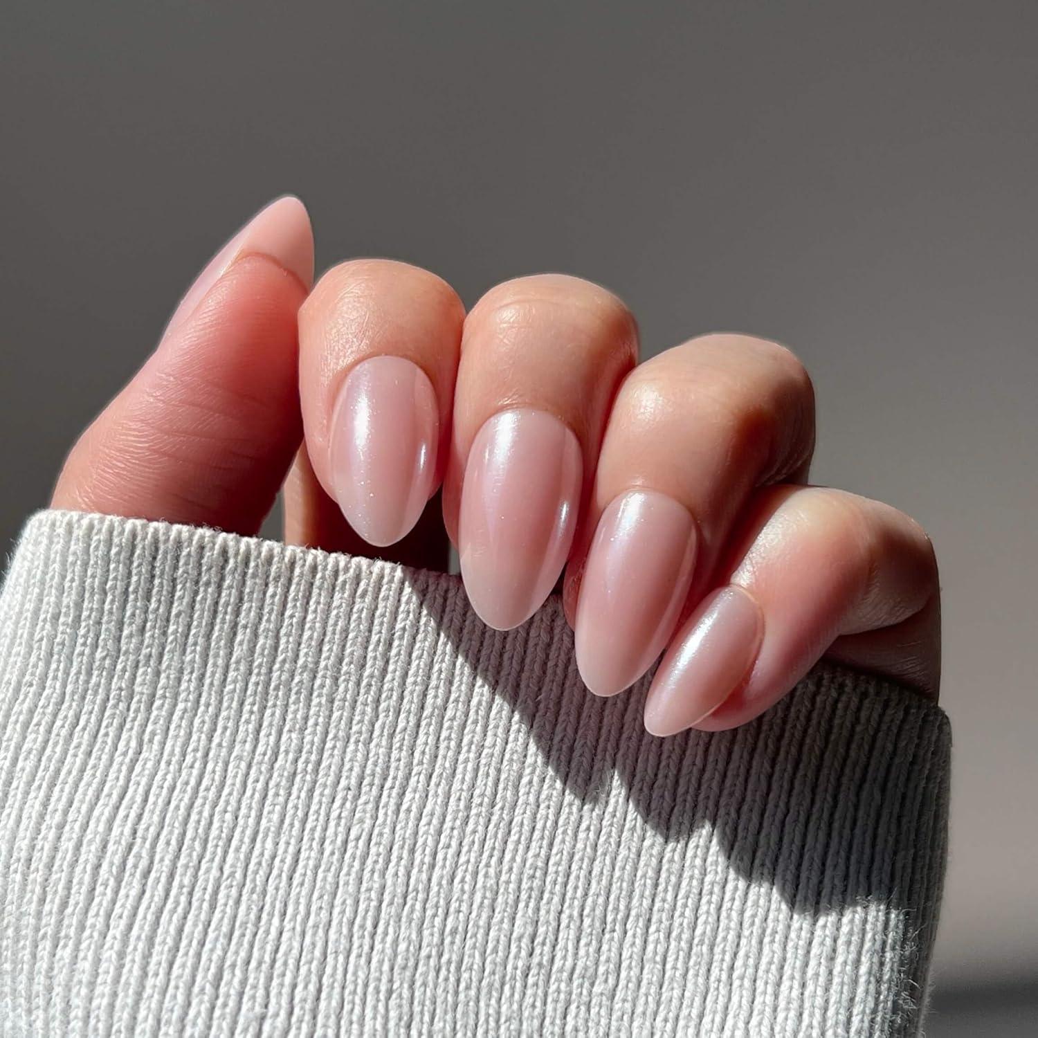 Uñas Press-Ons Celebritips Angelface Almendras Cortas 32 Uñas