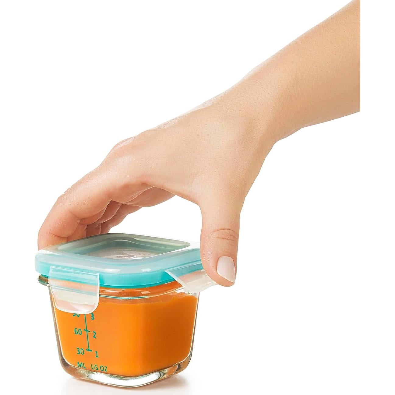 Set de Bloques de Vidrio OXO Tot para Bebés - 8 Piezas 120 mL