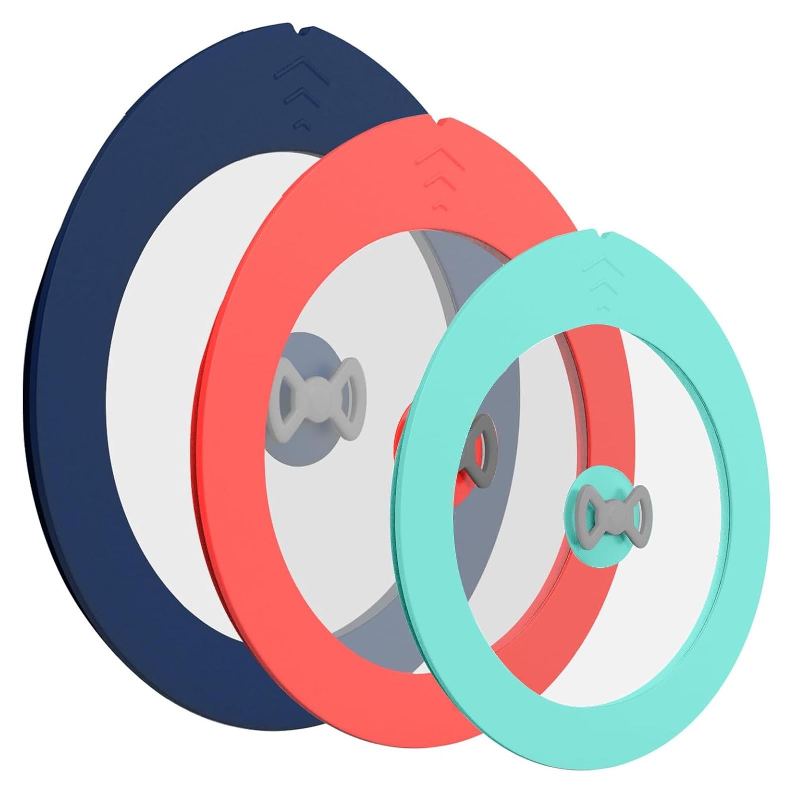 Paquete de 3 tapas de repuesto GLOU-GLOU GOOSE para Pyrex 2-4-6 tazas