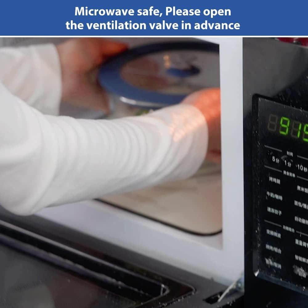 Paquete de 3 tapas de repuesto GLOU-GLOU GOOSE para Pyrex 2-4-6 tazas