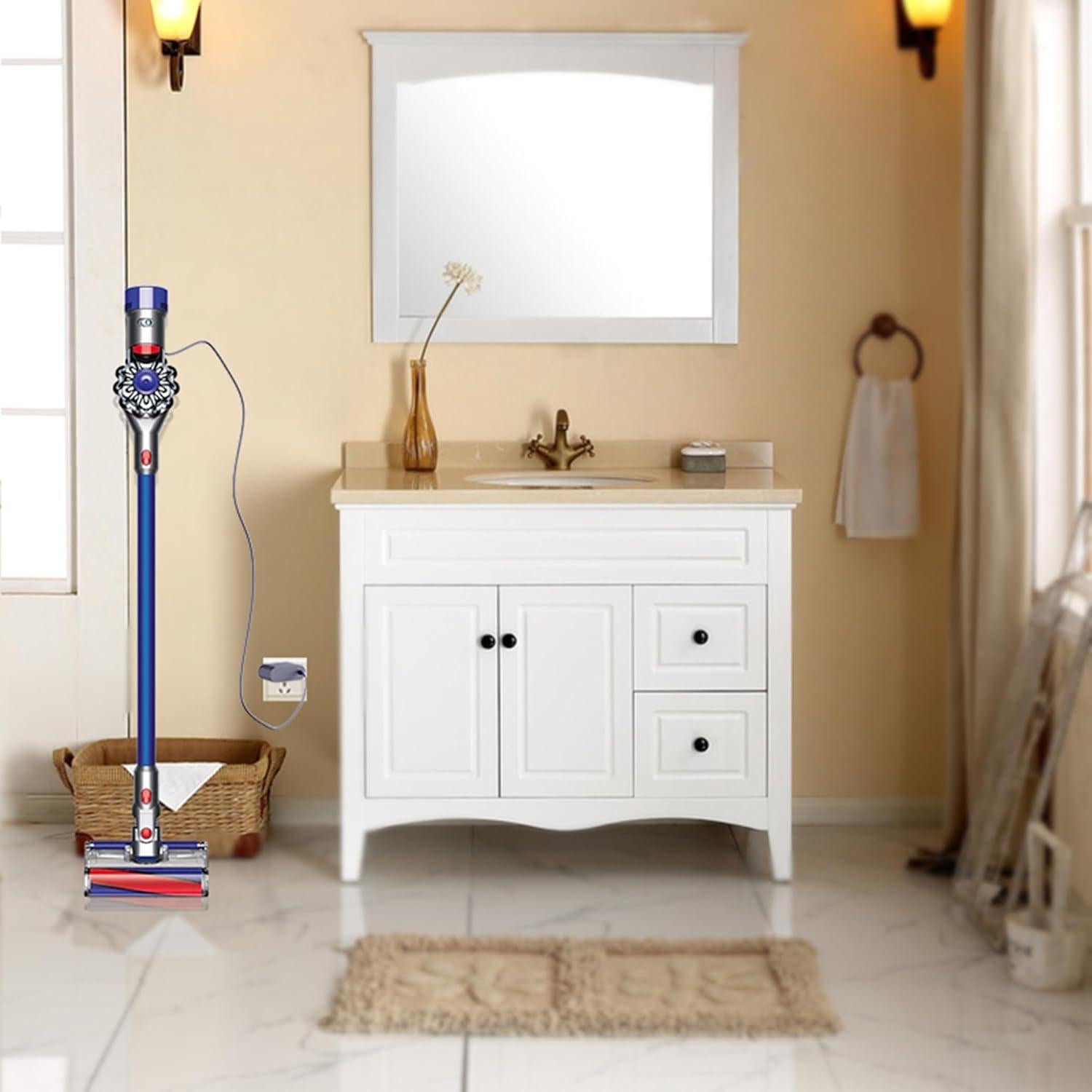 Cargador de Reemplazo Dyson para Aspiradoras DC30-DC57 16.75-24.35V