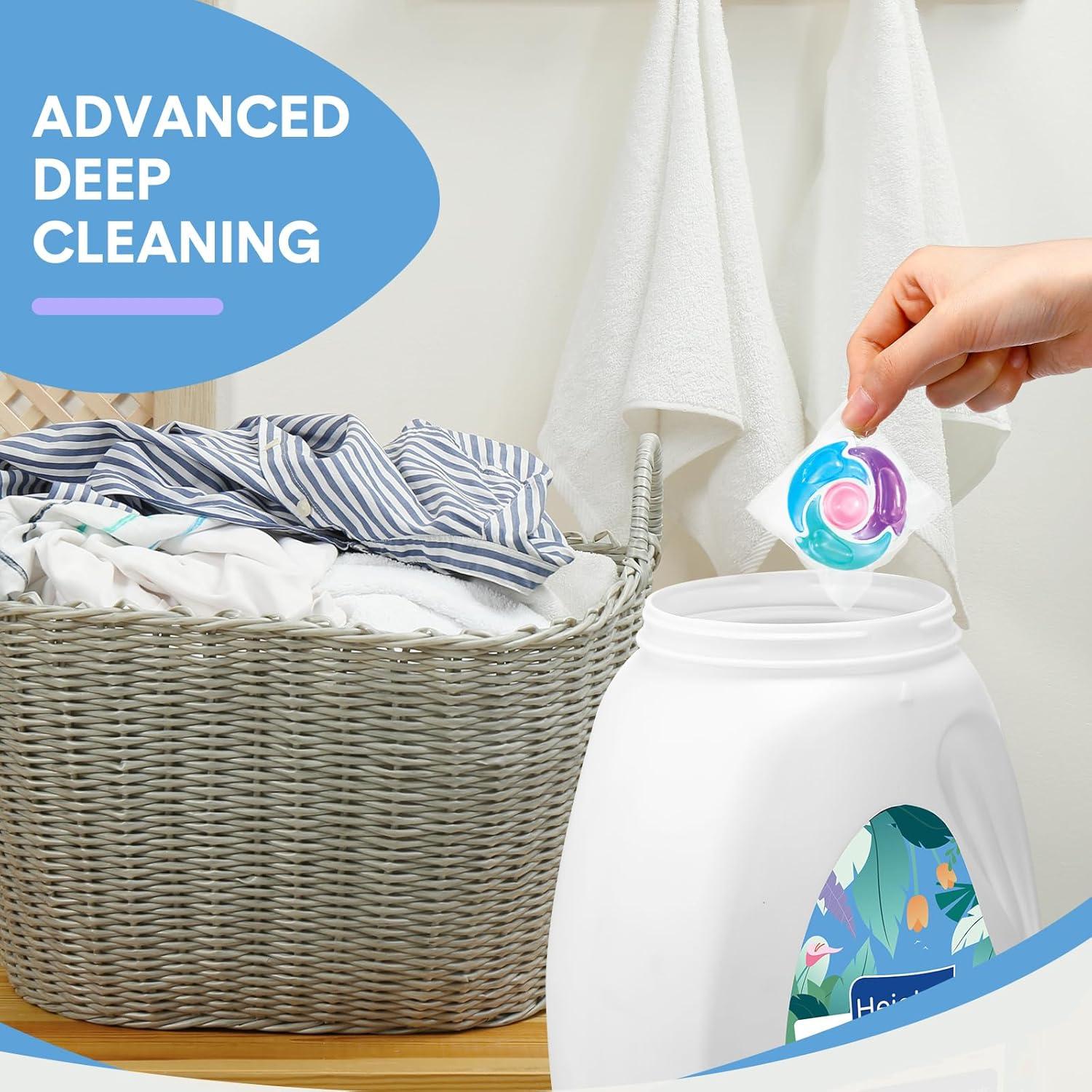 Cápsulas de Detergente para Ropa Heigble 200 Unidades 4 en 1