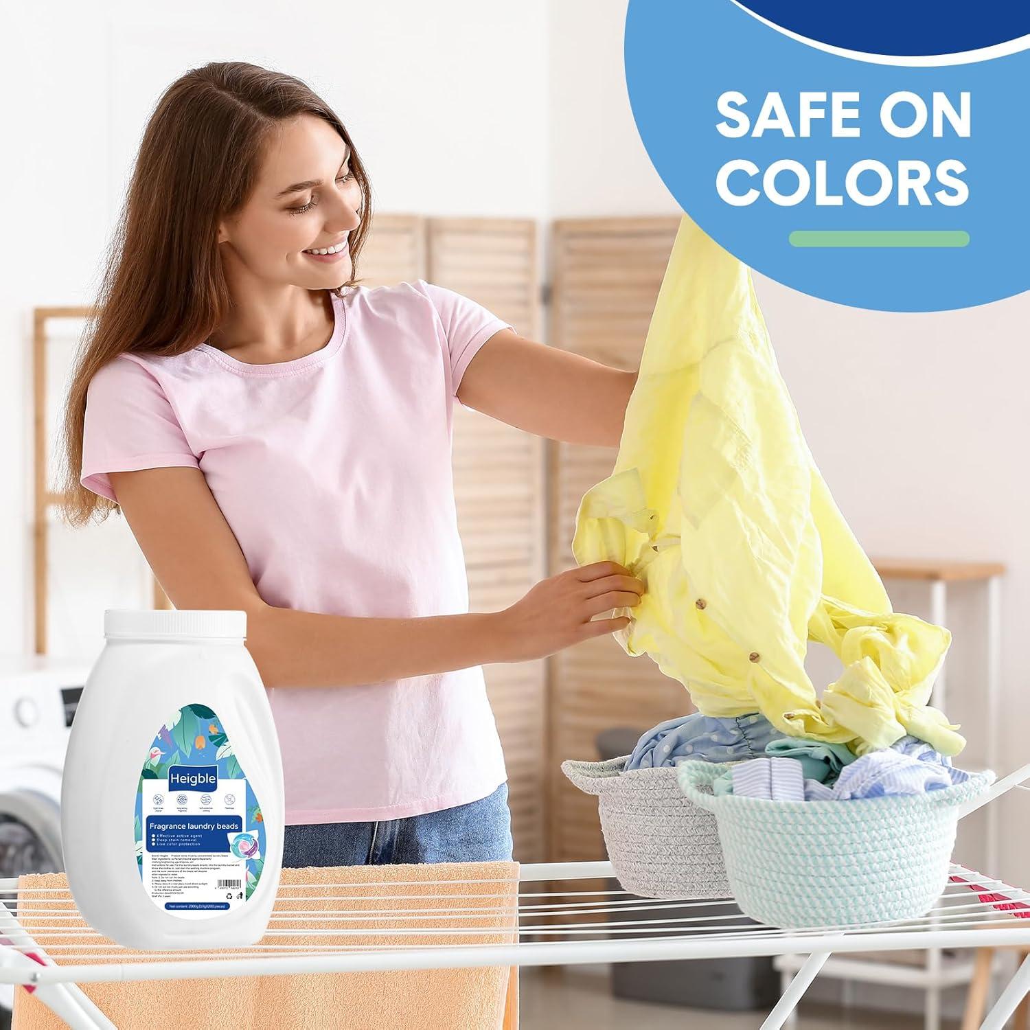 Cápsulas de Detergente para Ropa Heigble 200 Unidades 4 en 1