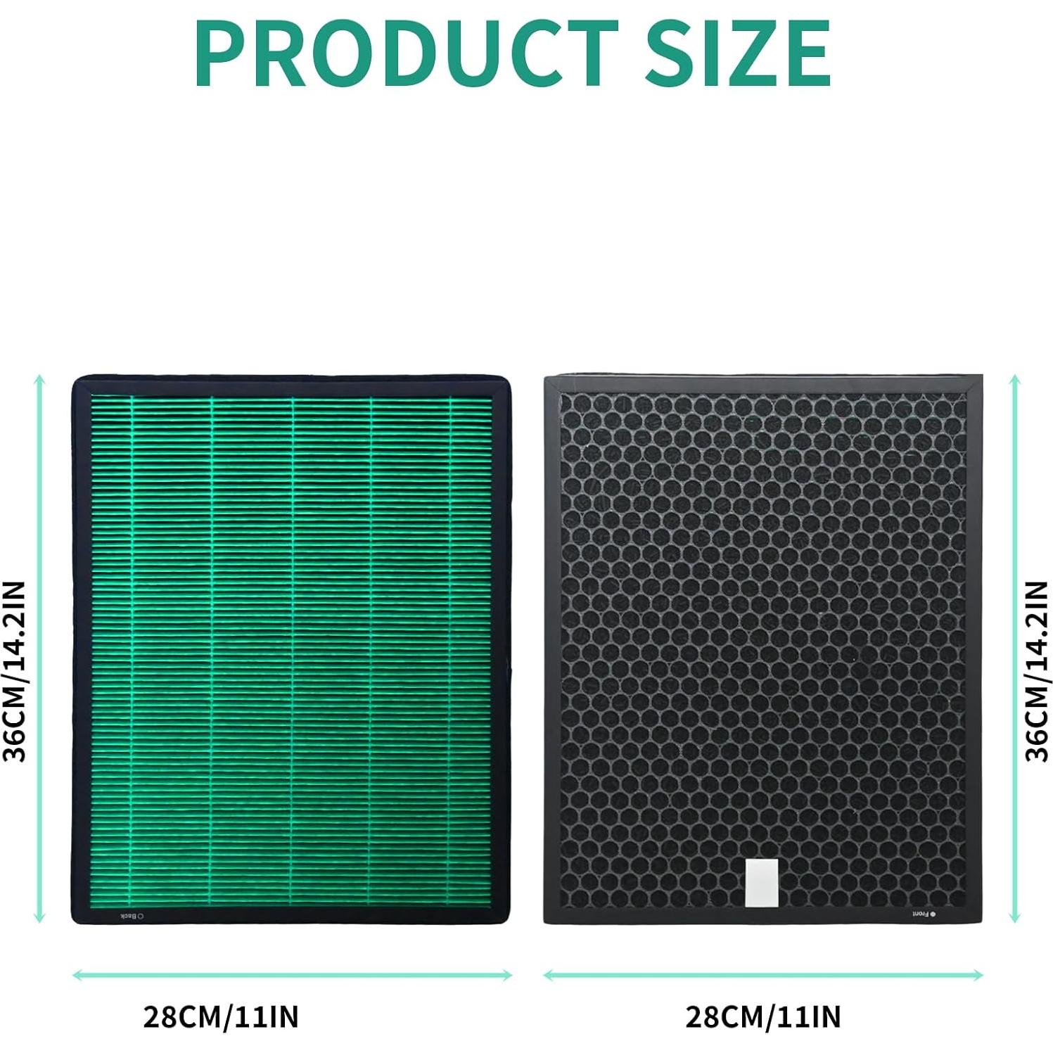 Paquete de 2 Filtros HEPA y Carbón Activo Coway AIRMEGA 400S