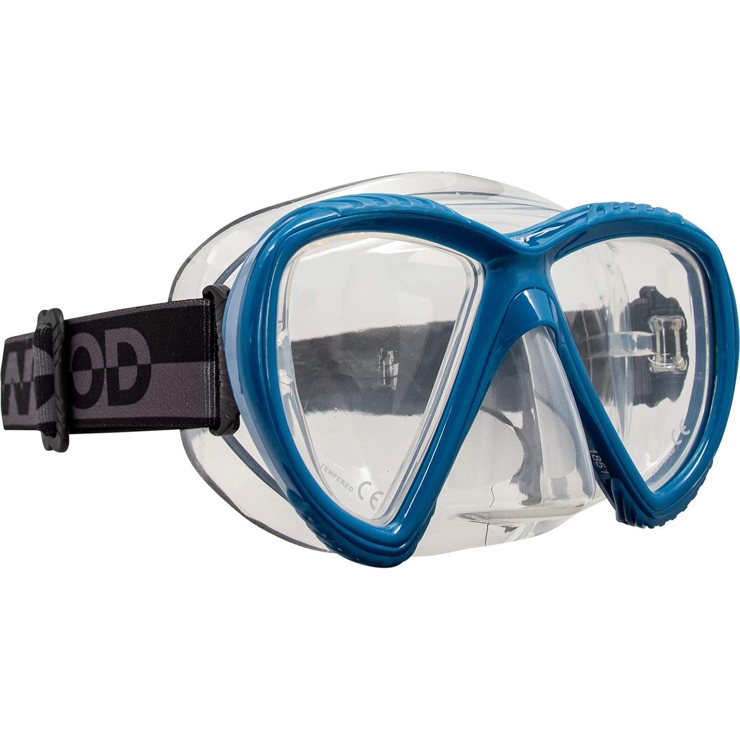 Máscara de Buceo Sherwood Wai Adultos Correa Elástica
