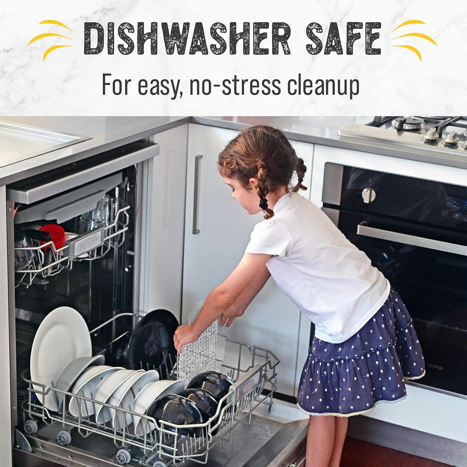 Rejillas de Enfriamiento Checkered Chef Acero Inoxidable 20.3x29.2 cm Set de 2