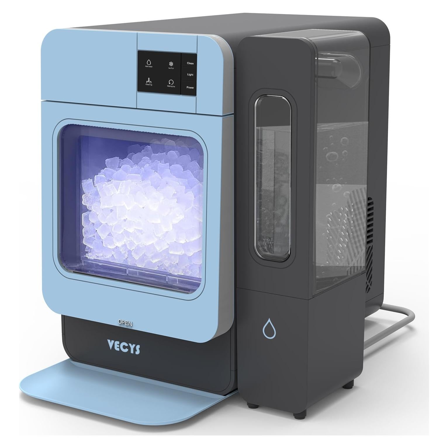 Máquina de Hielo Nugget VECYS IC1501 Portátil 20 kg Azul