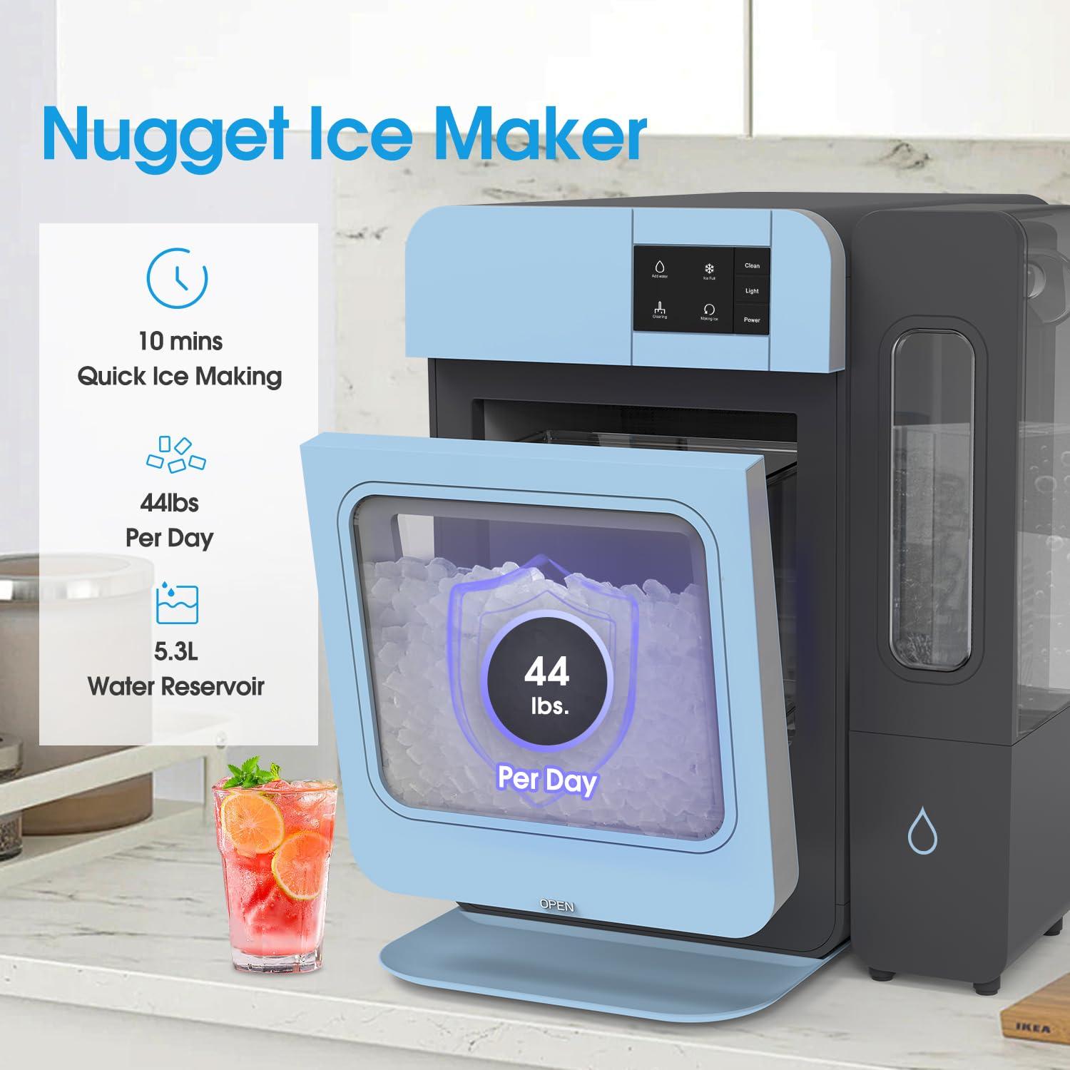 Máquina de Hielo Nugget VECYS IC1501 Portátil 20 kg Azul