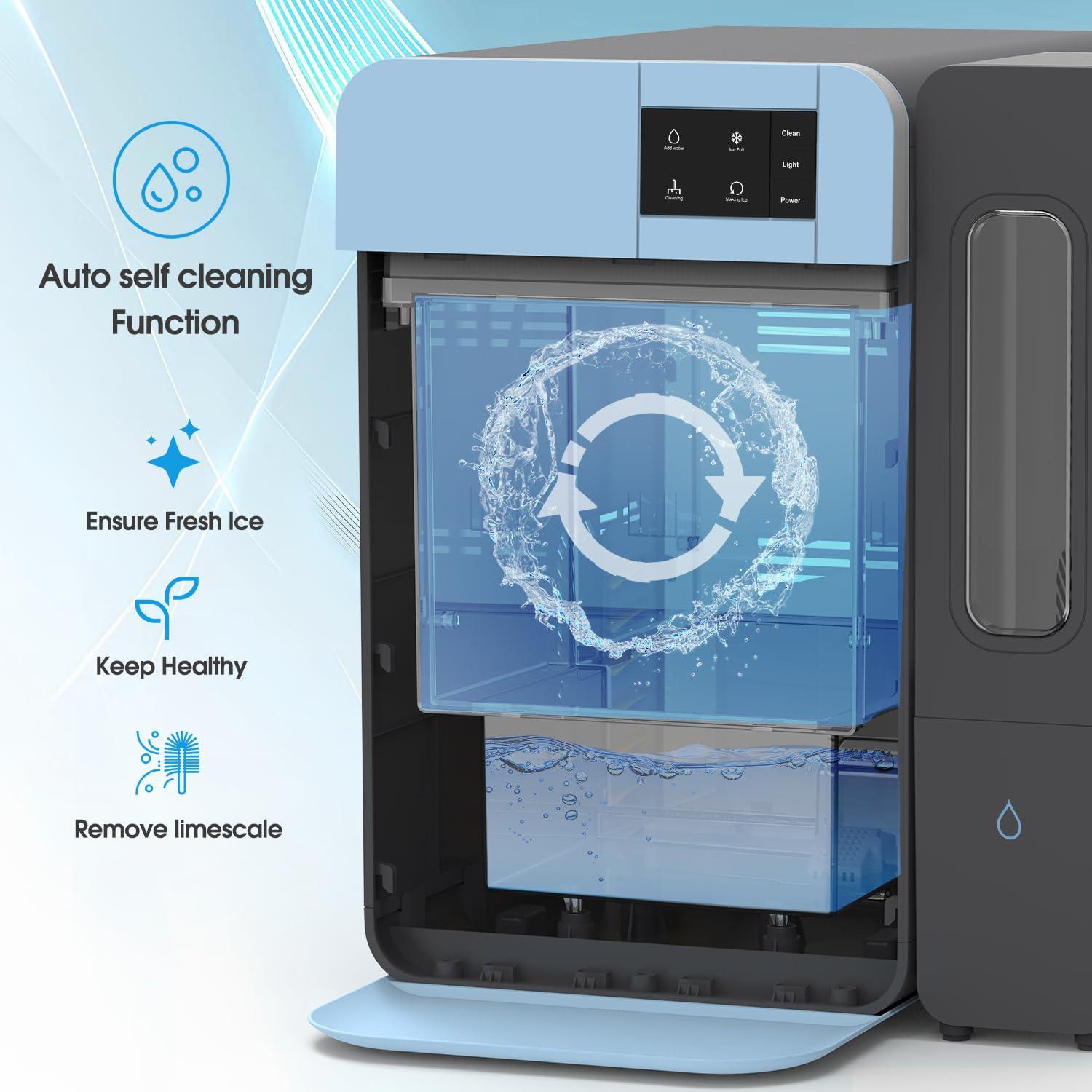 Máquina de Hielo Nugget VECYS IC1501 Portátil 20 kg Azul