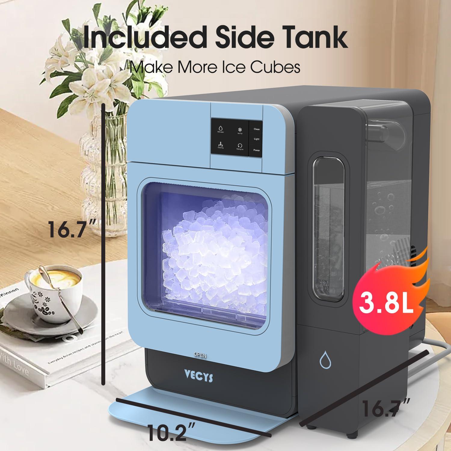 Máquina de Hielo Nugget VECYS IC1501 Portátil 20 kg Azul