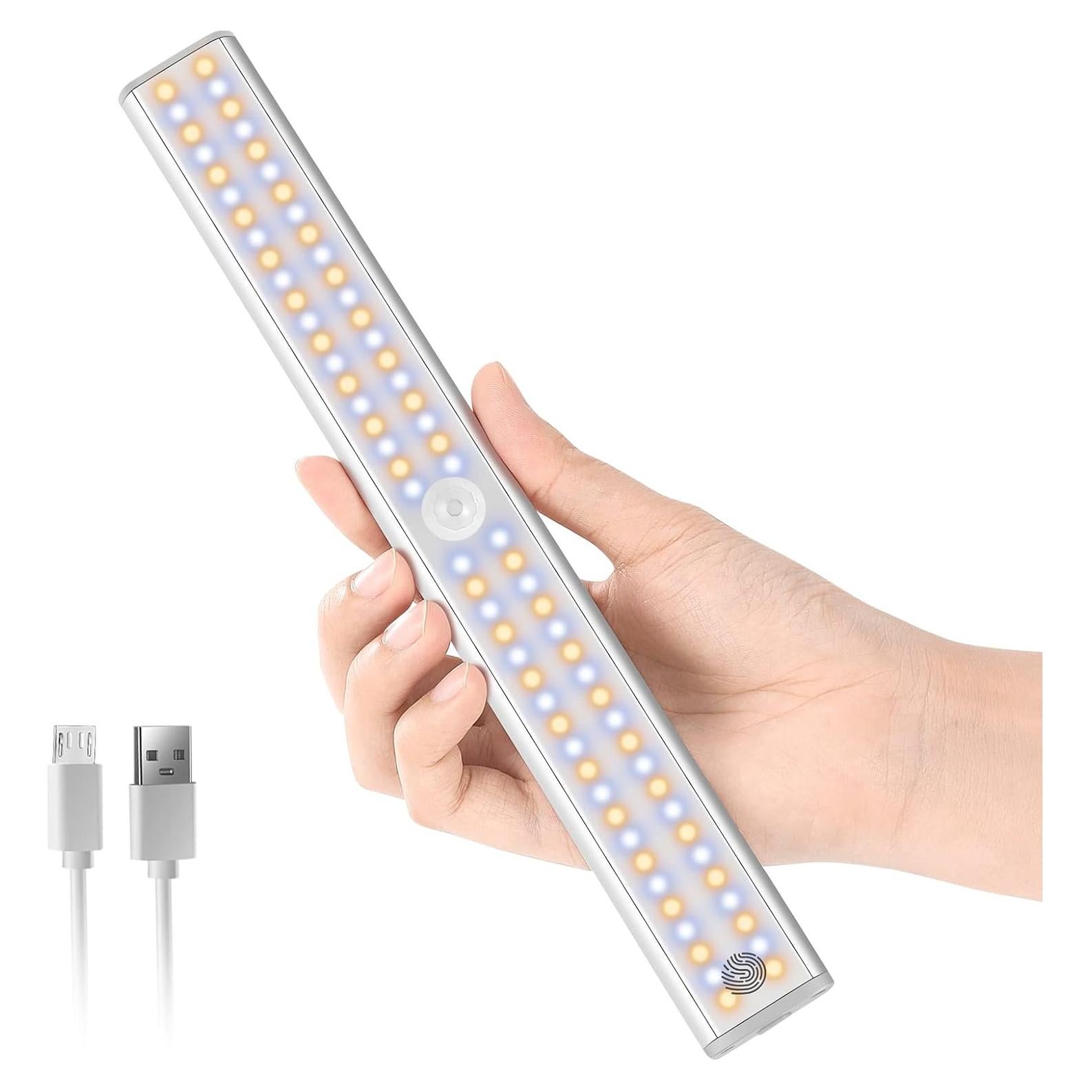 Luces Bajo Gabinete Goodland con Sensor de Movimiento 80 LED