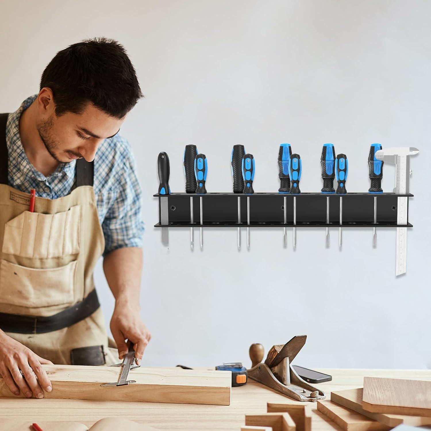 Organizador de Destornilladores Ouinis Montado en Pared 40cm