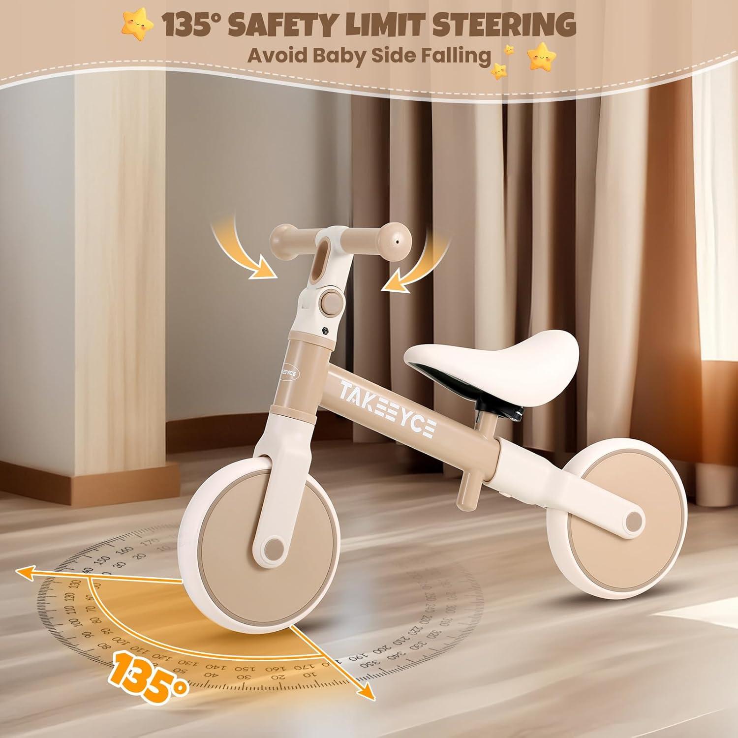 Bicicleta de Equilibrio Takeeyce para Niños 18 Meses a 5 Años