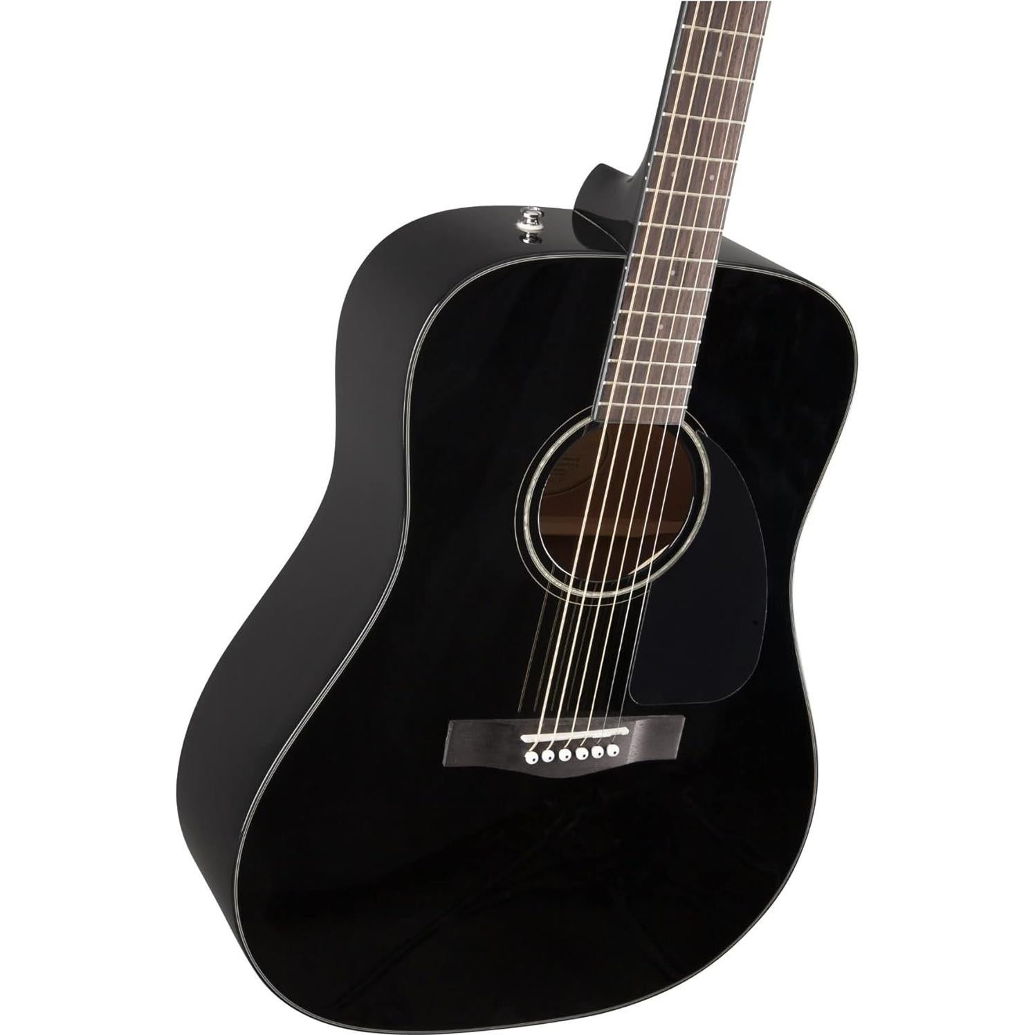 Guitarra Acústica Fender CD-60 Dreadnought V3 Negra con Estuche