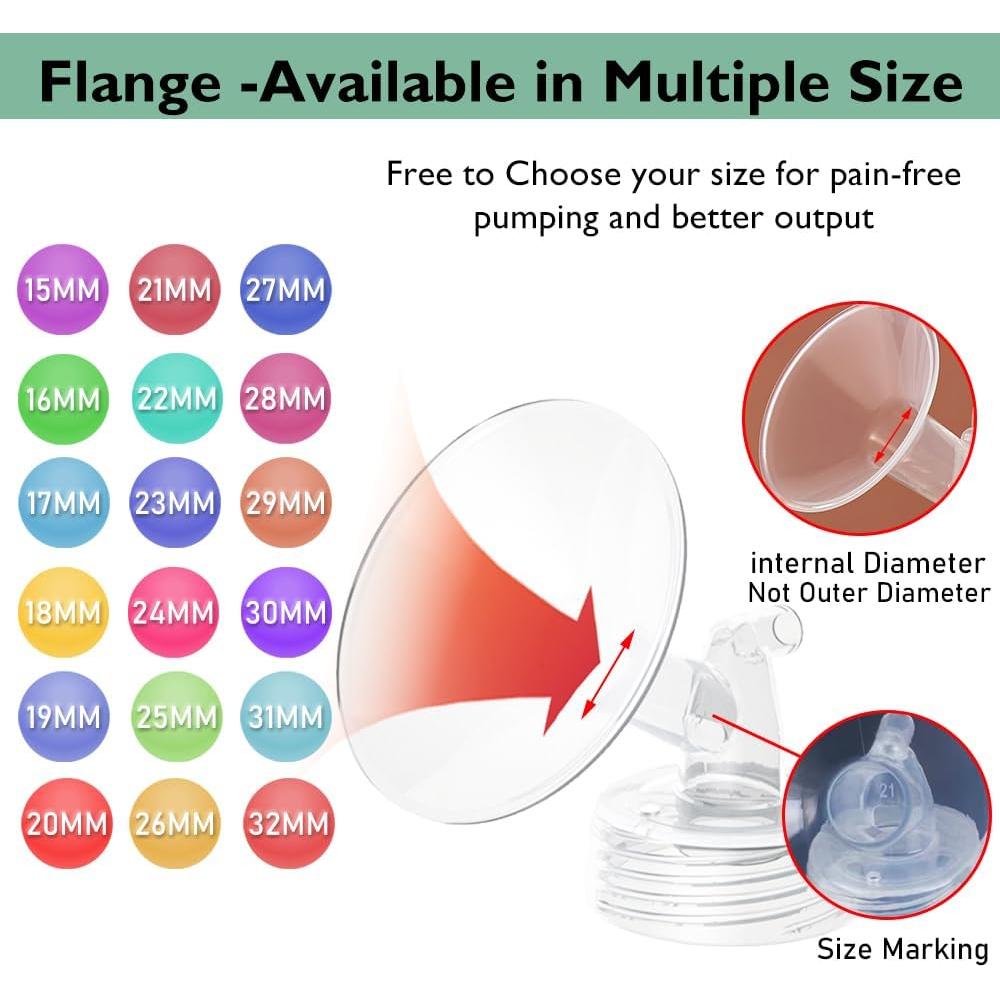 Piezas de Bomba de Brida 15 mm IVARONAL para Spectra S1/S2