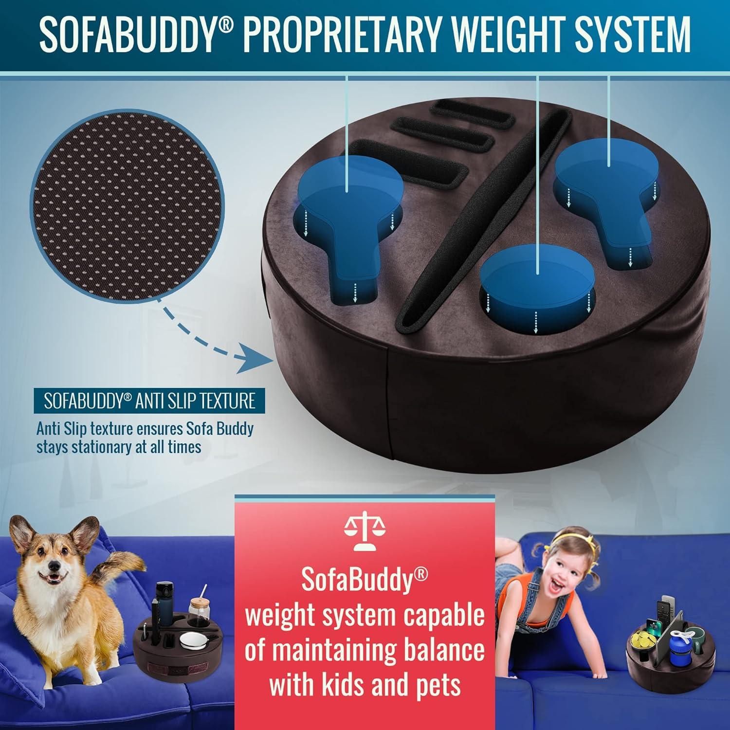 Soporte para Tazas SofaBuddy - Accesorio Antiderrame