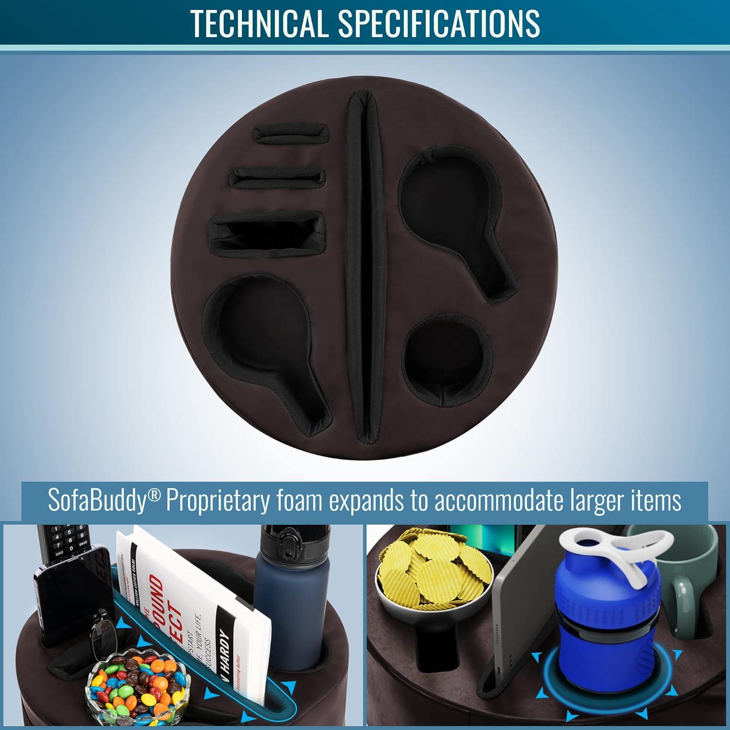 Soporte para Tazas SofaBuddy - Accesorio Antiderrame