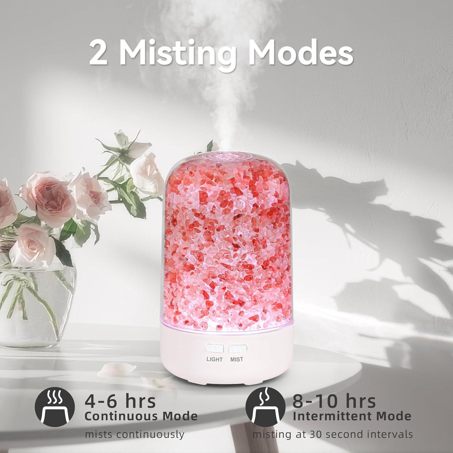 Difusor de Aceite Esencial ZqLotXiao 120ml Luz Nocturna