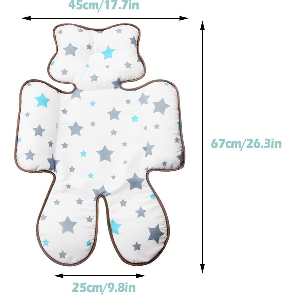 Almohada de Soporte para Cabeza y Cuerpo KAKIBLIN Gris