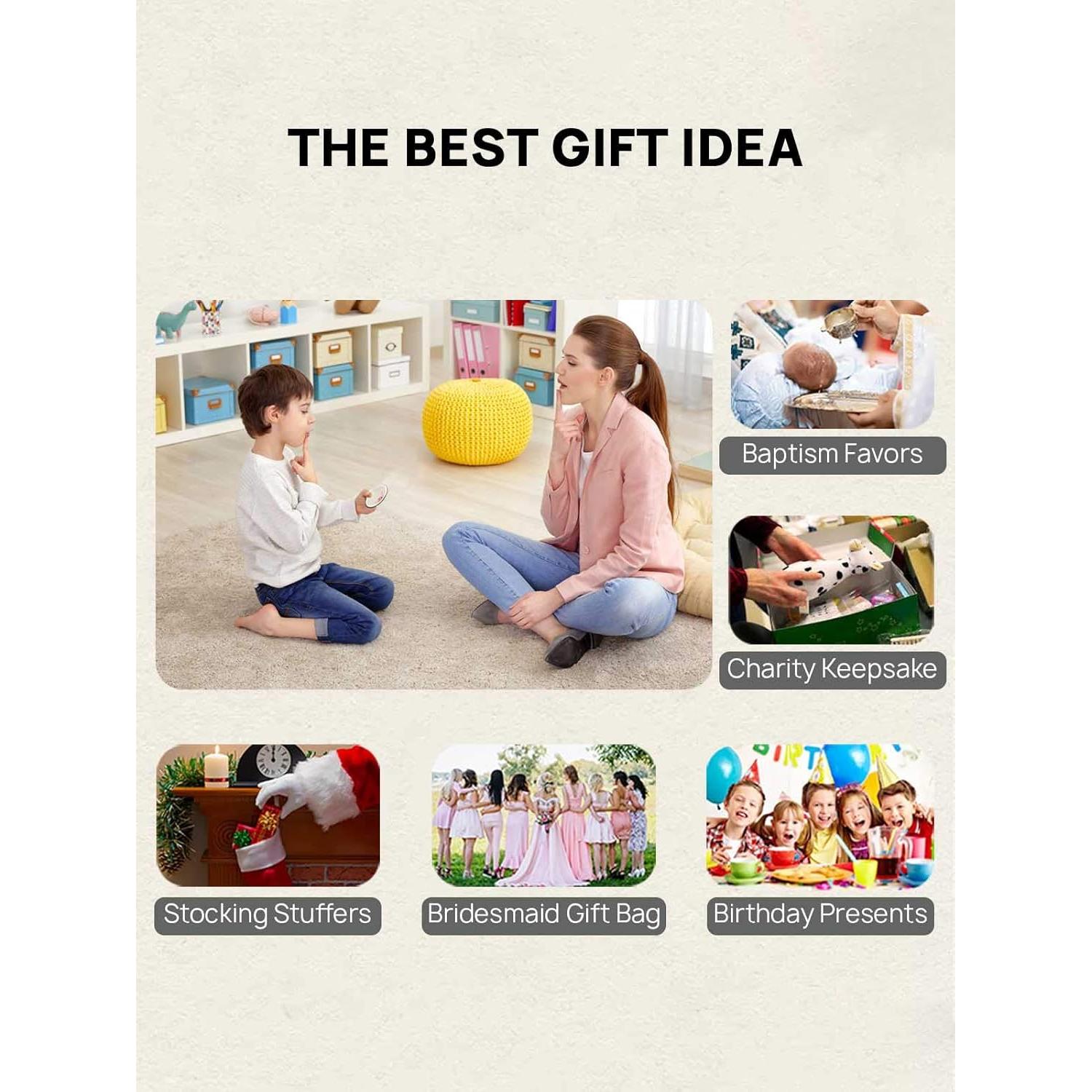 Espejo Compacto Redondo Getinbulk 6 Colores 12 Piezas 6.35 cm